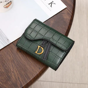 Luxury Leather Women's Clutch Wallet with Money Clip