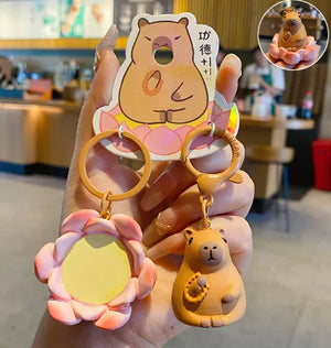 Couple A Pair Of Buckles Creative Keychain