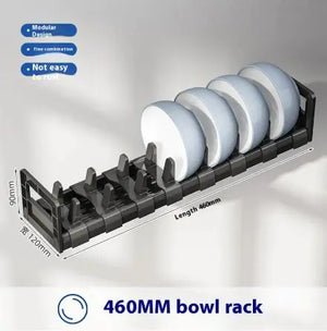Kitchen Bowl Dish Tableware Storage Rack
