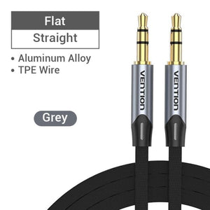 Jack 3.5mm Aux Cable  3.5mm Audio Cable Jack  Headphones Speaker Cable Male Stereo Audio Cable Fabric Braided Compatible For Headphones Smartphone Car Stereos