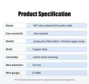 Jack Audio Cable Jack Male To Male Audio Aux Cable For Car Headphone Hi-Fi Stereo Jack Shielded AUX Cord Compatible With Phones Tablets Speaker Wire Line Aux Cord Speaker 3.5mm