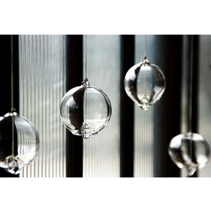 Japanese Wind Chimes Romantic Small Wind Bells Simple and Beautiful Label Pendant Chimes Wind Bells Glass Japanese Style Pendant Home Indoor Outdoor Bedroom Garden Decor Best Gift Celebrations