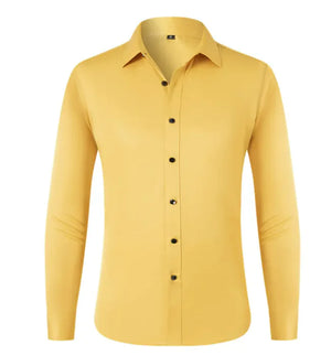 Men's Wrinkle-Free Elastic Business Shirt