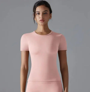 Women's Solid Color Sport T-Shirt