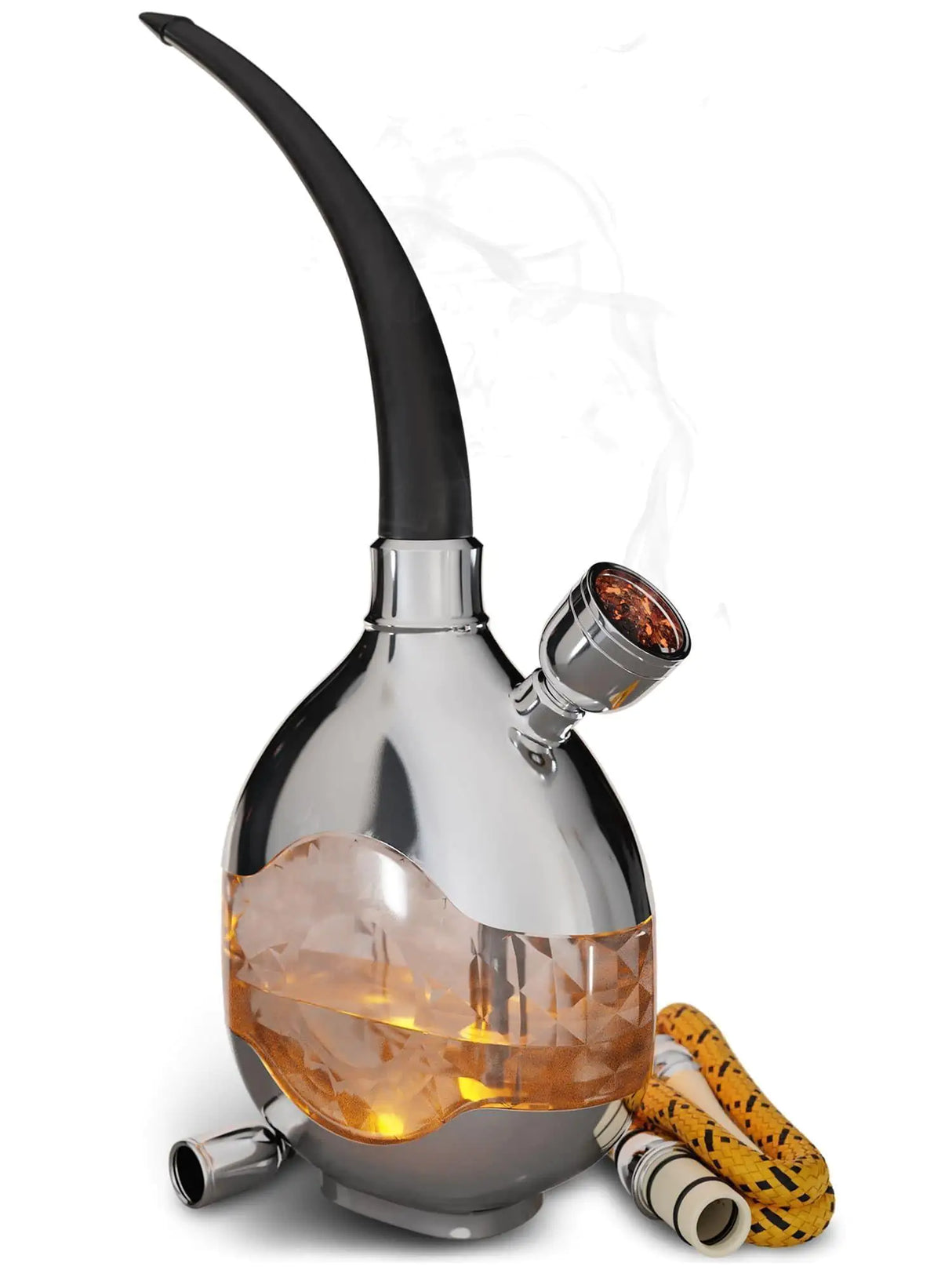 Mini Hookah Set With Everything Silver Hookah Set Portable Hookah Set For Car