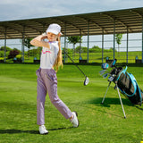 Junior Complete Golf Club Set with Stand Bag Rain Hood-Blue
