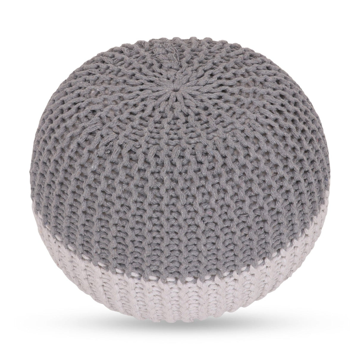 Mylah Hand Knitted Pouf