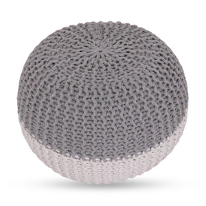 Mylah Hand Knitted Pouf