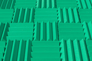 3 Inch Acoustic Foam Wedge Style Panels - 13 Color Options