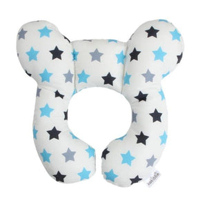 Kids Children Baby Pillow Soft Neck Support Infant Car Cushion U-Shape Cotton Infant Nursing Pillow Toddler Sleep Positioner  Air Mesh Organic Cotton Protection for Flat Head Baby Pillow for Newborn Breathable Adjustable Infants and Baby Neck Head Support