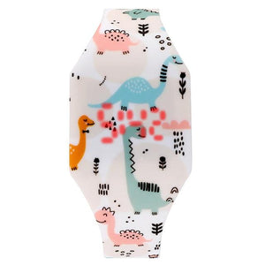 Kids Digital Watches Cute Mermaid Unicorn Dinosaur Dolphin Childern Christmas Electronic Cartoon Cute Outdoor Kids Lightweight Watches Comfortable Wrist Watch Gifts For Boys Girls
