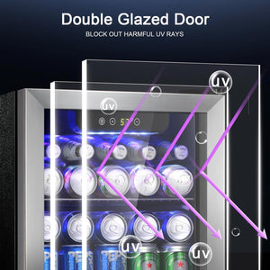 Kismile 48 Can Beverage Refrigerator 58036RWC0