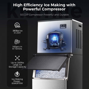 353LBS/24H Split Commercial Ice Maker Z58160