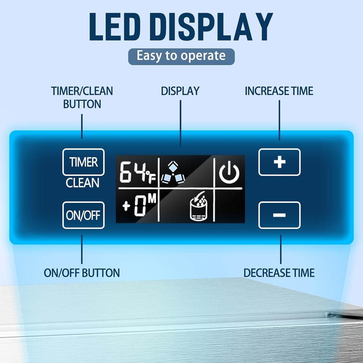 Kismile Commercial Under Counter Built-in Nugget Ice Maker Z5830N