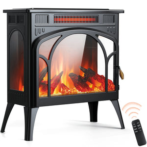 25" Free Standing Electric Fireplace Stove S230CP