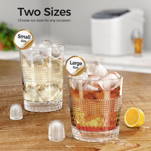 Kismile Ice Makers Countertop with Handle Z5812B