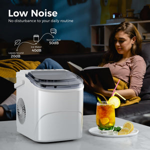 Kismile Ice Makers Countertop with Handle Z5812B