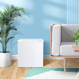 Kismile Mini Freezer,1.1 Cu.ft Upright Freezer with Reversible Single Door