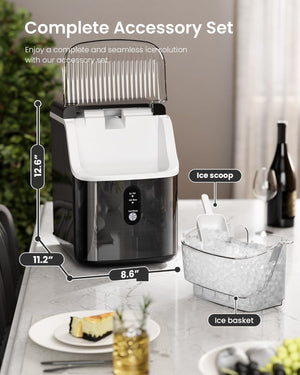 Kismile Nugget Countertop Ice Maker Z5815NB