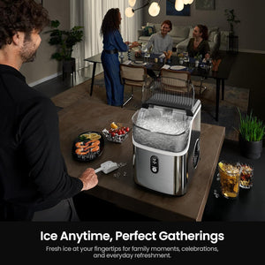Kismile Nugget Countertop Ice Maker Z5815NB