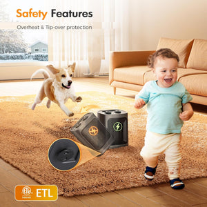 Kismile Portable Electric Space Heater Series