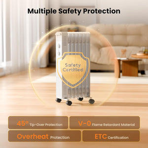 Kismile  Portable Radiator Electric Heater