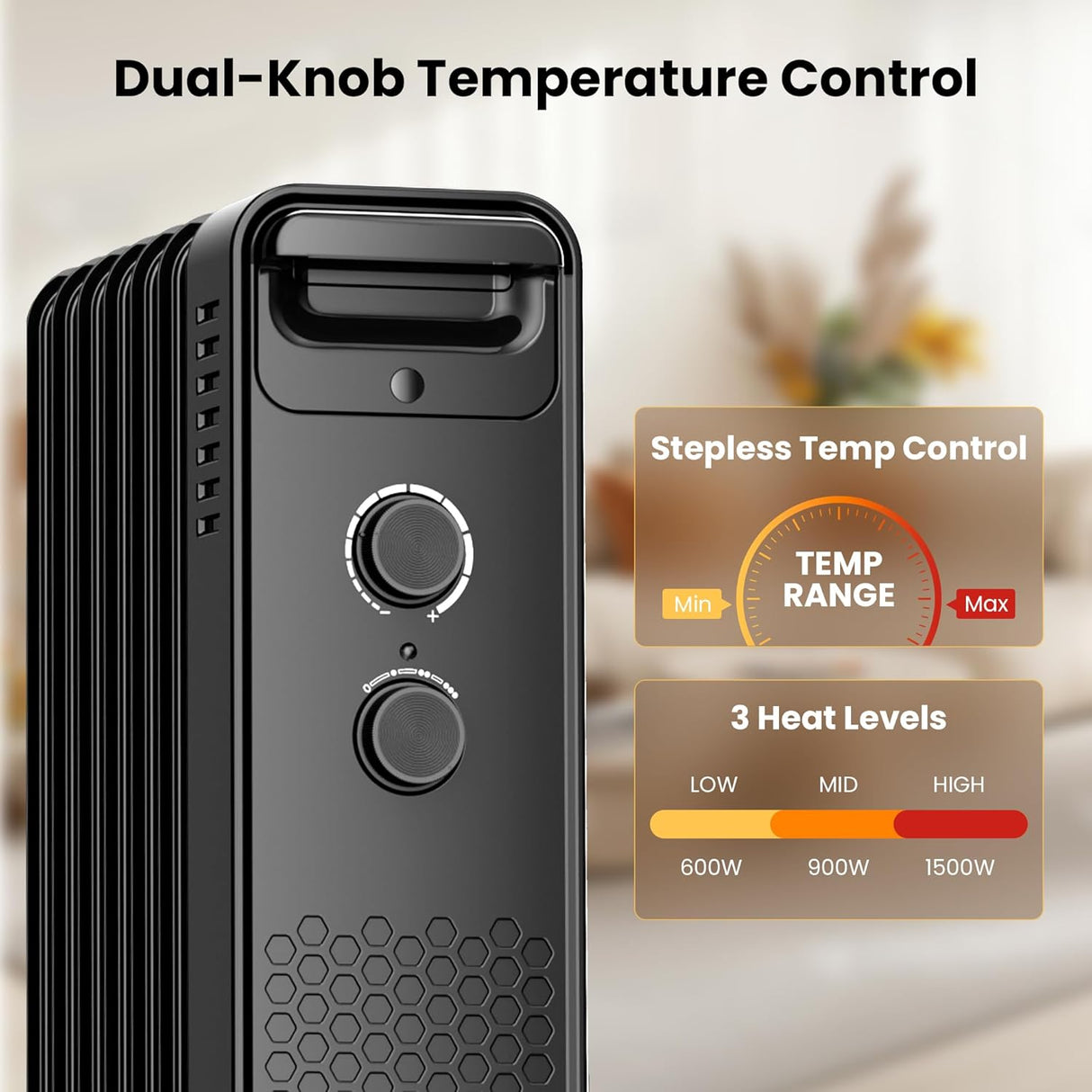 Kismile  Portable Radiator Electric Heater