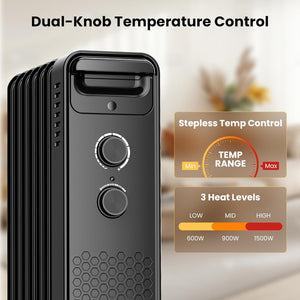 Kismile  Portable Radiator Electric Heater