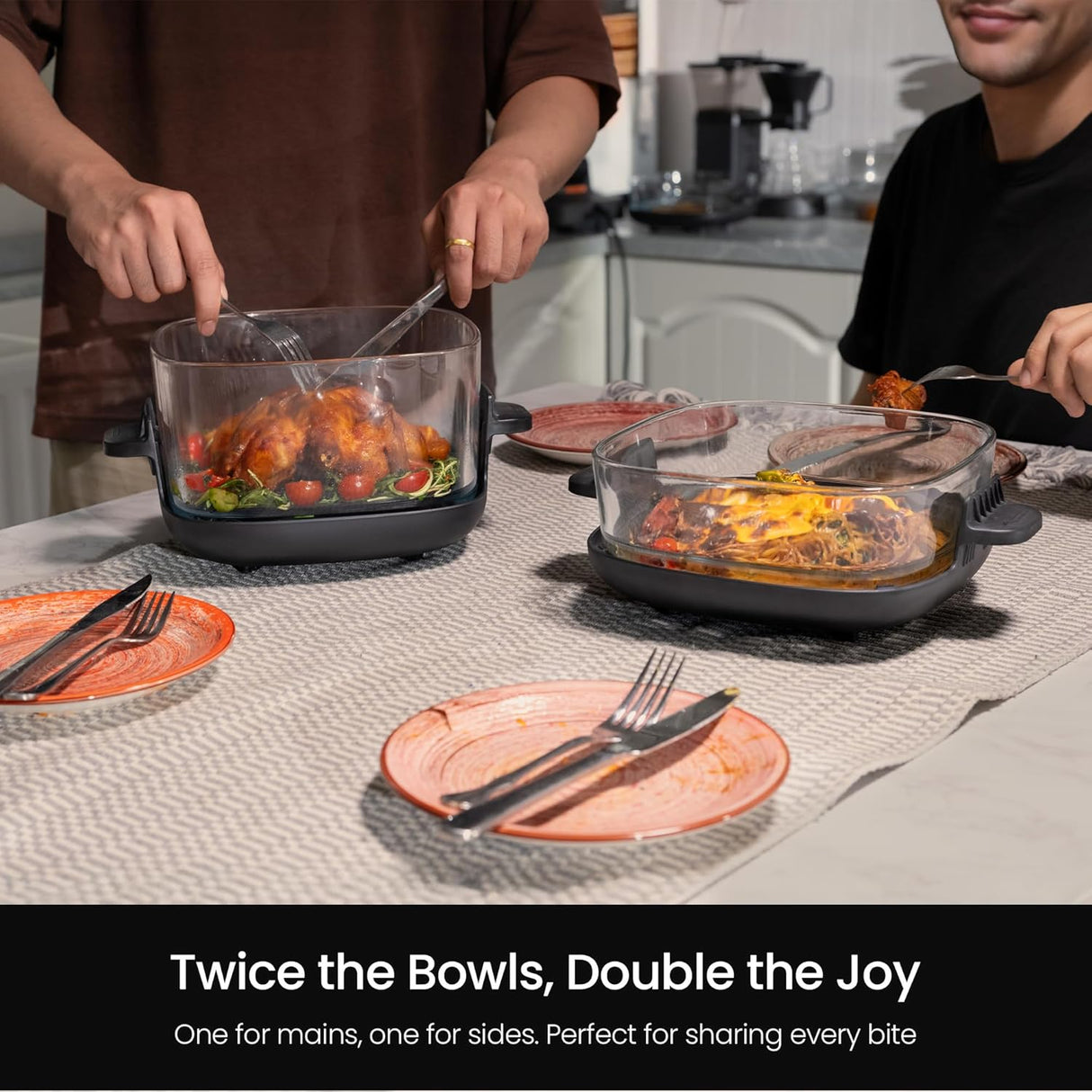 Kismile Roasti Portable Air Fryer 5-in-1 K8126