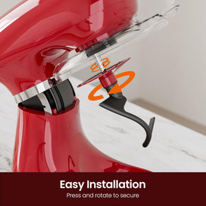 Kismile Stand Mixer, 5.5-Quart Electric Mixer with 12 Speeds CF3715