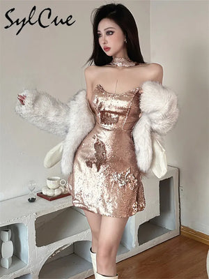 Vintage Short Halter Dress for Confident Women