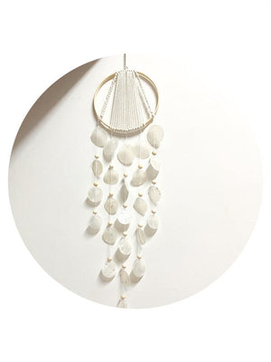 Korean Style Home Shell Melodious Sound Wind Chime Room Decoration Ornaments Nordic Hanging Wind Bells Wall Pendant For Home Office Kids Room Nursery Decor Gifts Photography Hanging Wind Chimes