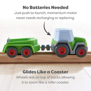 Kullerbu Tractor and Trailer with Momentum Motor