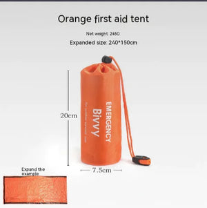 Portable Emergency Tent & Sleeping Bag