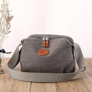 Lavish Style Canvas Crossbody Bag For Women And Girld Travel Bag Lightweighted Casual Shoulder Bag For Females