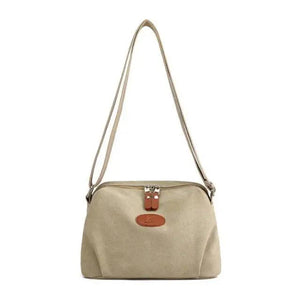 Lavish Style Canvas Crossbody Bag For Women And Girld Travel Bag Lightweighted Casual Shoulder Bag For Females