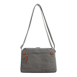 Lavish Style Canvas Crossbody Bag For Women And Girld Travel Bag Lightweighted Casual Shoulder Bag For Females