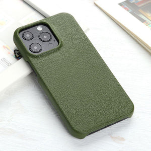 Leather Case For iPhone 14 13 12 Pro Max 13 Mini 14 Back Cover Simple Classic Quality Shockproof High Protection Leather Soft Grip Phone Back Cover For iPhone