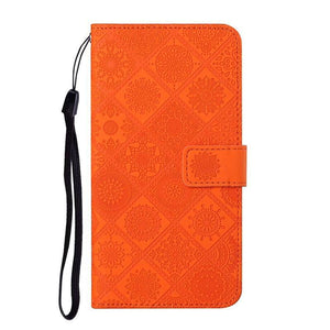 Leather Flip Case For iphone 11 12 13 Pro Max Mini Case Wallet Card Phone Cover For iphone  Genuine Leather 2 in 1 Flip Simple Magnetic Cover For iPhone