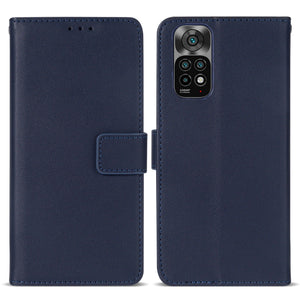 Leather Flip Wallet Case For Xiaomi Redmi Note 11 10 9 8 7 6 5 Pro 4X 8T 9T 9A 9C 6A 8A 7A POCO M3 X3 NFC Mi 10 11 Protect Cover Premium Faux Leather Wallet Case Flip Cover For Redmi