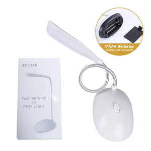 LED Desk Light Table Lamp Reading Book Light 3xAAA Battery Desk Lamp Mini Eye Protection Office Bedroom Bedside LED Study Table Decorative Table Lamp Cute Study Lamps for Bedroom Décor