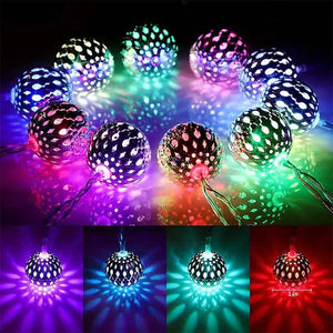LED Outdoor Solar String Lights