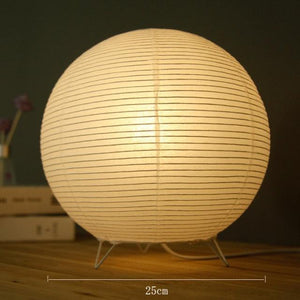 LED Paper Lantern Desk Lamp Creative Radio Table Lamps Kids Baby Feeding Small Night Light Bedroom Bedside Lamp Lights Art Decor Cute Study Lamps for Bedroom Décor