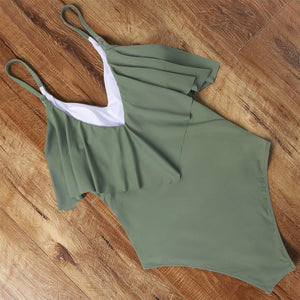 Leopard Bikini High Waist Bikini Animal Print Floral Swimsuit Ruffle Swimsuit Plus Size Swimwear Women Swimsuits for Women Two Piece Bathing Suits Ruffle Tops With High Waist Bottoms Bikini Sets For Teen Girls