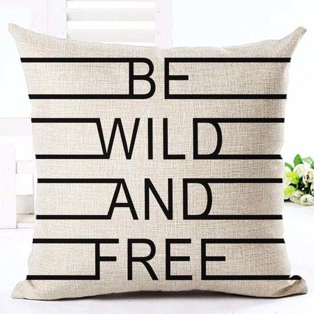 Letter Love Home Cushion Covers Cotton Linen Black White Pillow Cover I Love You Forever and Always Throw Pillow Case Love Letter Pillow Cushion Covers Fashion Home Decor Cover Sofa Bed Nordic Decorative Pillow Case 45x45CM