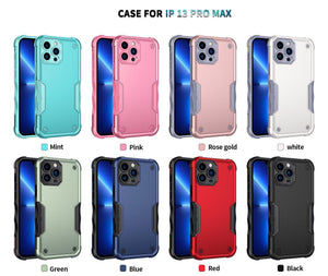 Light-Armor Shockproof Case For iPhone 14 Pro Max 13 Pro Max Mini 12 Max Cover Ultra-thin Mobile Case Ultra Slim Soft Silicone Cover iphone Case Compatible with iPhone 12 Pro Case