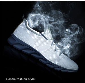 Light Mans Running Shoes Comfortable Breathable Men's Sneaker Casual Antiskid And Wear-Resistant Jogging Mens Sport Lace Up Low Top Jogging Man Athletic Sneakers
