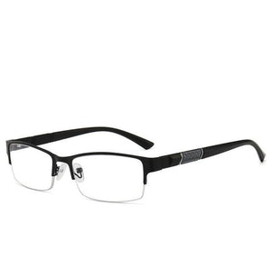 Lightweight Alloy Semi-Rimless Reading Glasses For  Men And Women With Quality Half Frame  Men Reading Glasses  For Men New Retro Eyewear