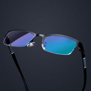 Lightweight Alloy Semi-Rimless Reading Glasses For  Men And Women With Quality Half Frame  Men Reading Glasses  For Men New Retro Eyewear