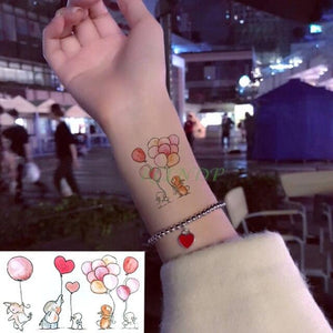 Lion King Temporary Tattoo Waterproof Black And Colorful Small Big Luxury Tattoo For Mens Womens